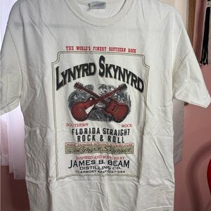 Vintage Lynyrd Skynyrd x Jim Beam tee size M
